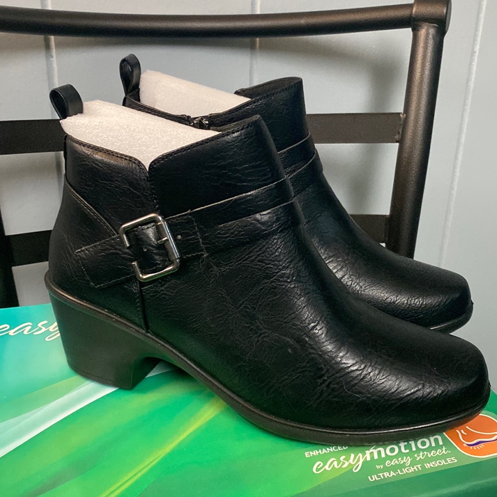 New in Box Black Ankle Boots